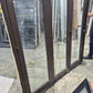 Double Glazed Brown Bifold Door with Outside Access Door 1980 H x 1800 W #2190
