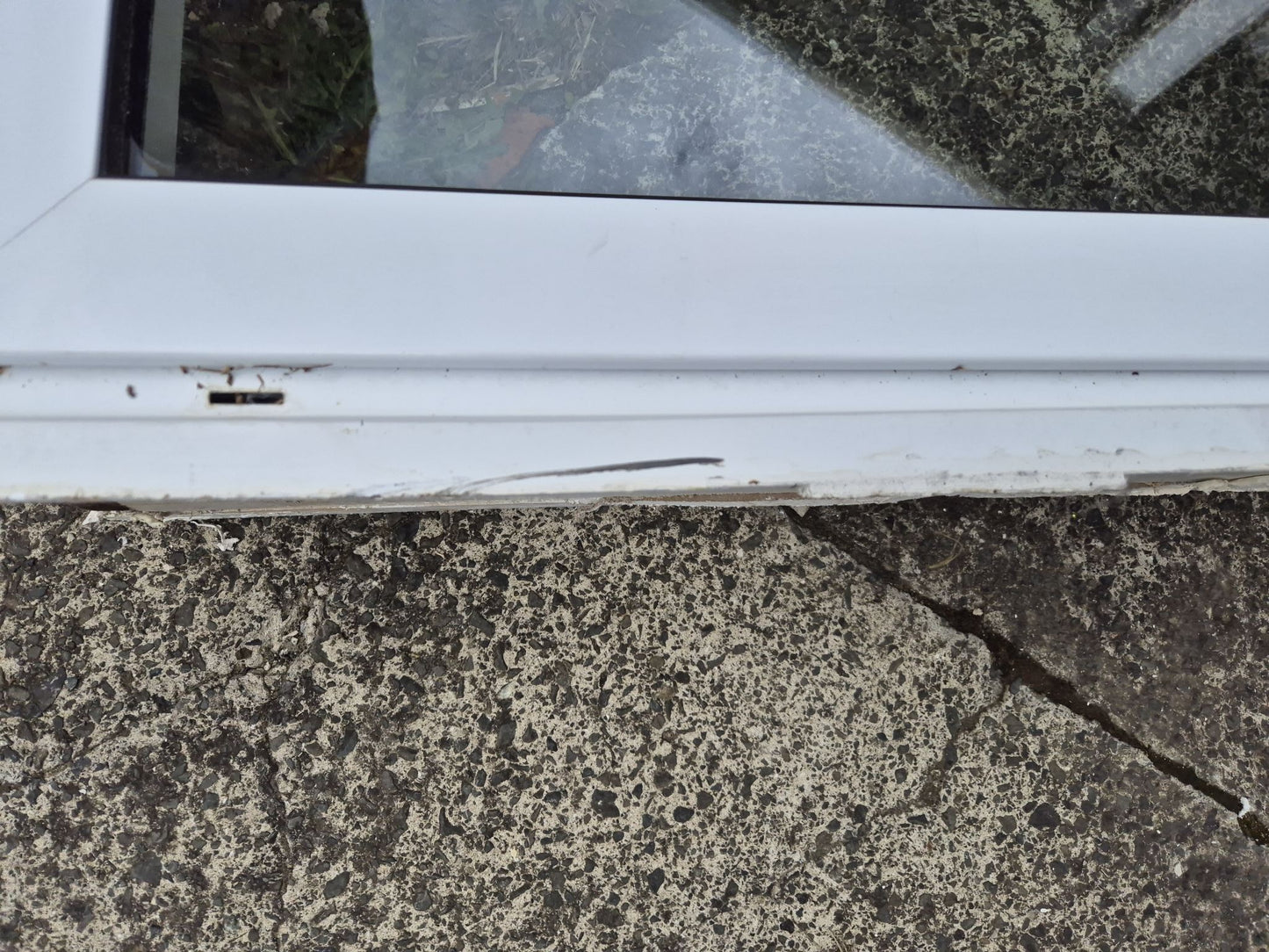 Double Glazed White Double Opening Window 1 m H x 1.8 m W #2237