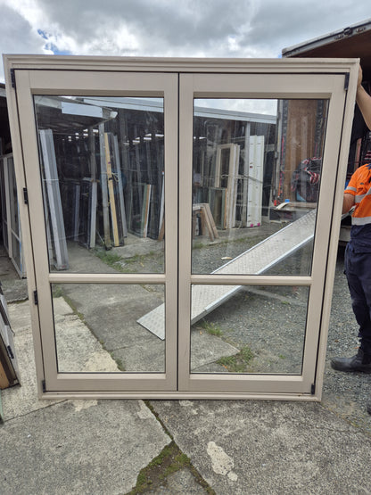 Beige Bifolding Door 2000 H x 1810 W #2241