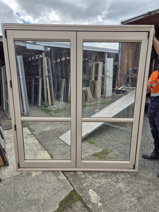 Beige Bifolding Door 2000 H x 1810 W #2241
