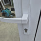 Double Glazed White and Black French Door 2000 H x 1800 W #2244
