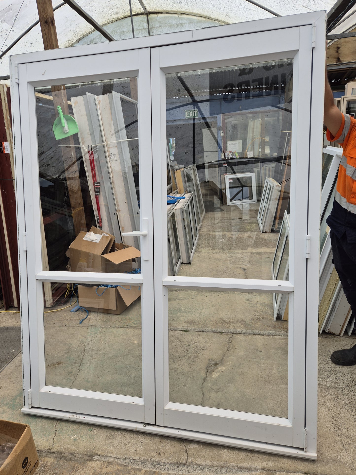 White French Door 2 H x 1.58 W #2245