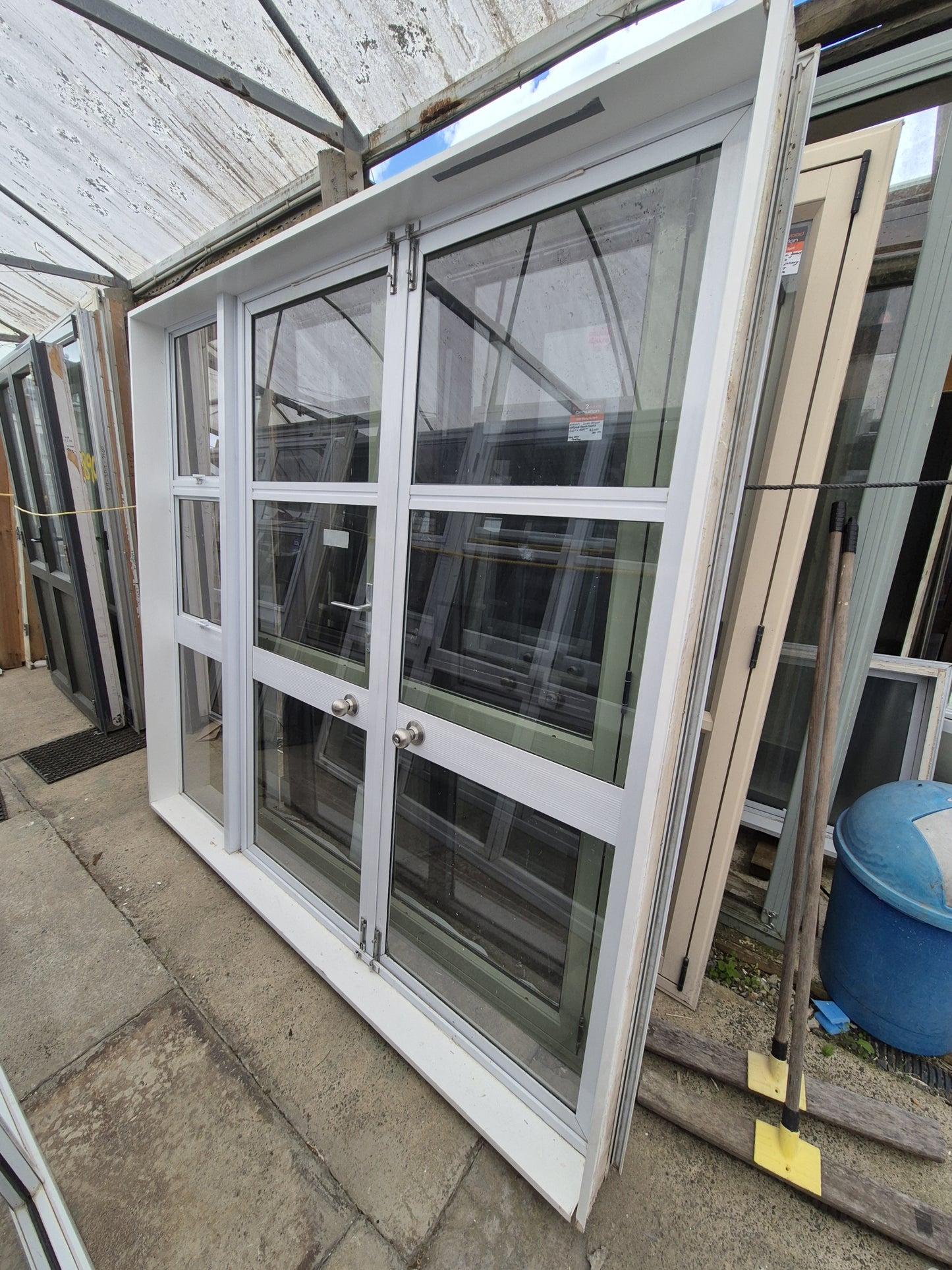 White French Door 2000 mm H x 2140 mm W #2246