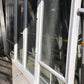 Cream French Door with Opening Windows 2200 H x 3640 W #FDP4