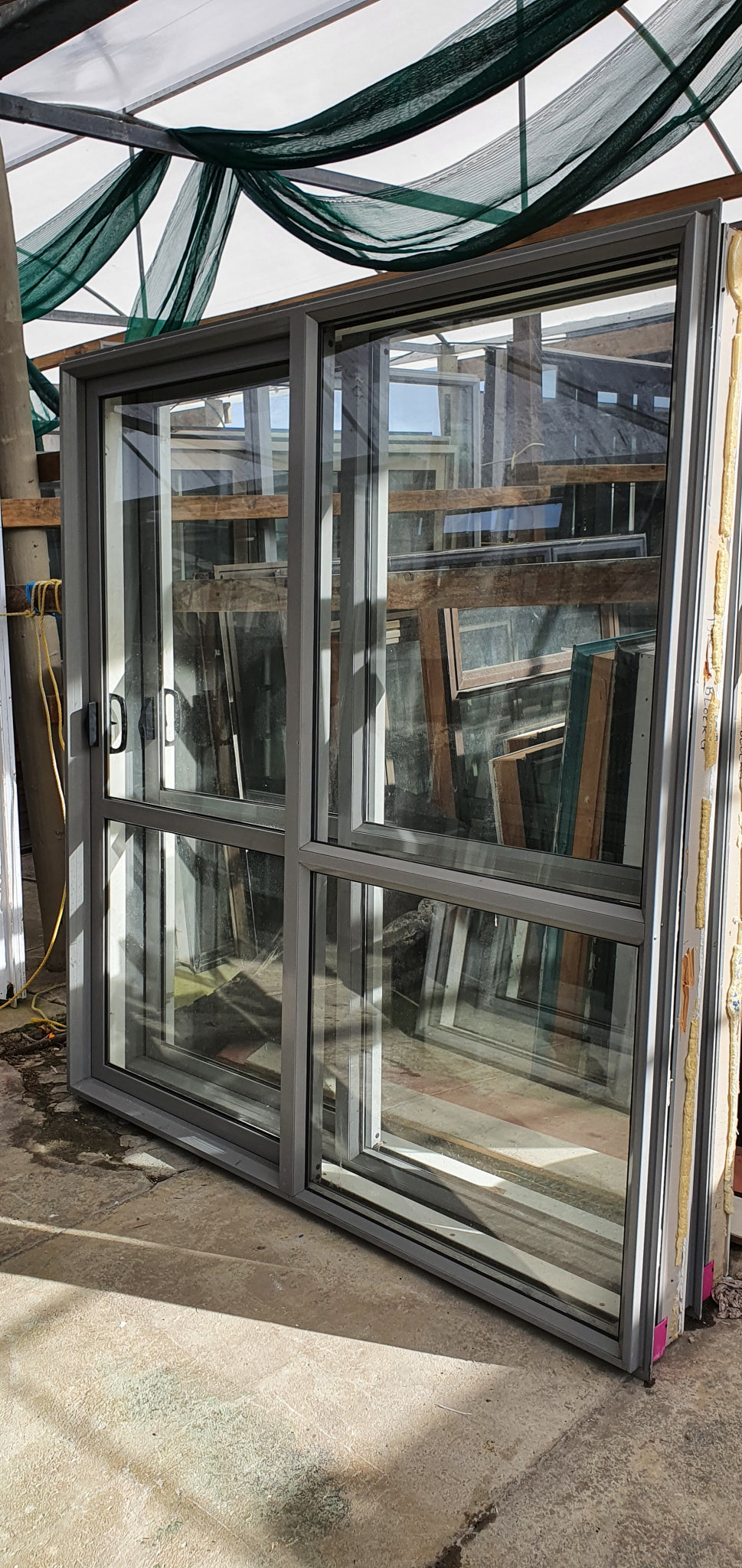 Sandstone Grey Sliding door 1960 H x 1800 W #RSK5A