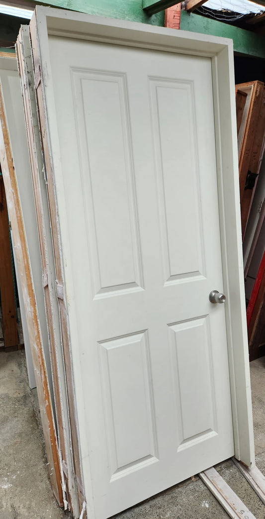 4 Panel Interior Door 810 W in Frame 2020 H x 875 W #ID001 (2 available)