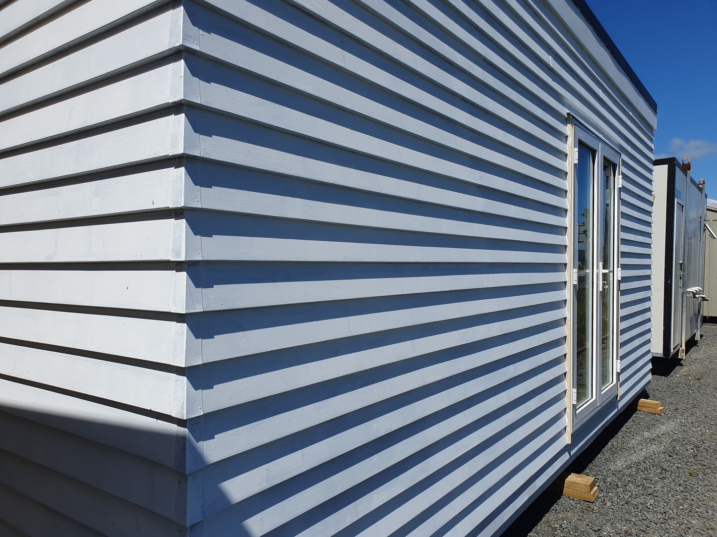 SAVE $1500 NEW Weatherboard Portable building 6 x 3 m Double Glazed Joinery