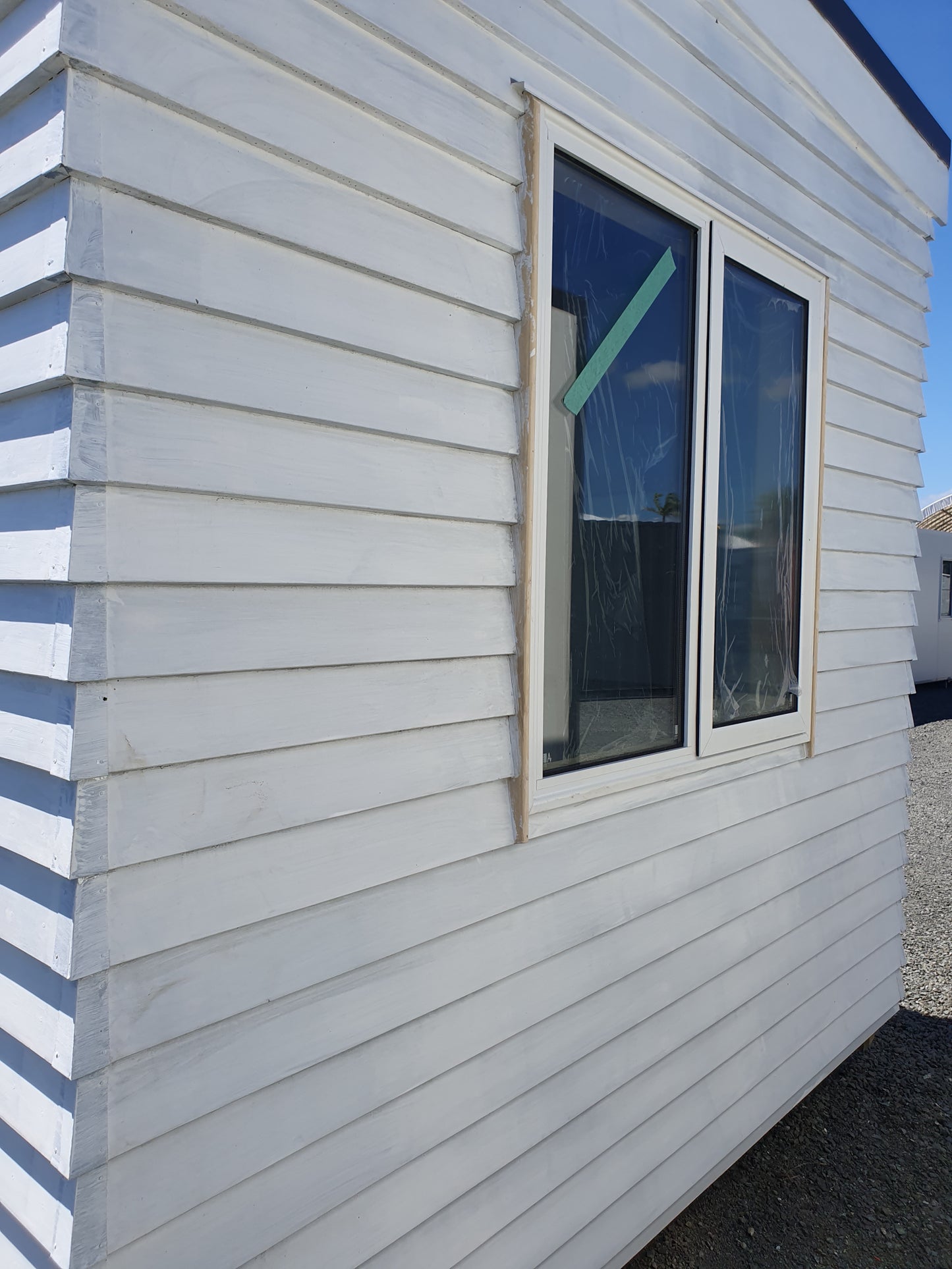 SAVE $1500 NEW Weatherboard Portable building 6 x 3 m Double Glazed Joinery