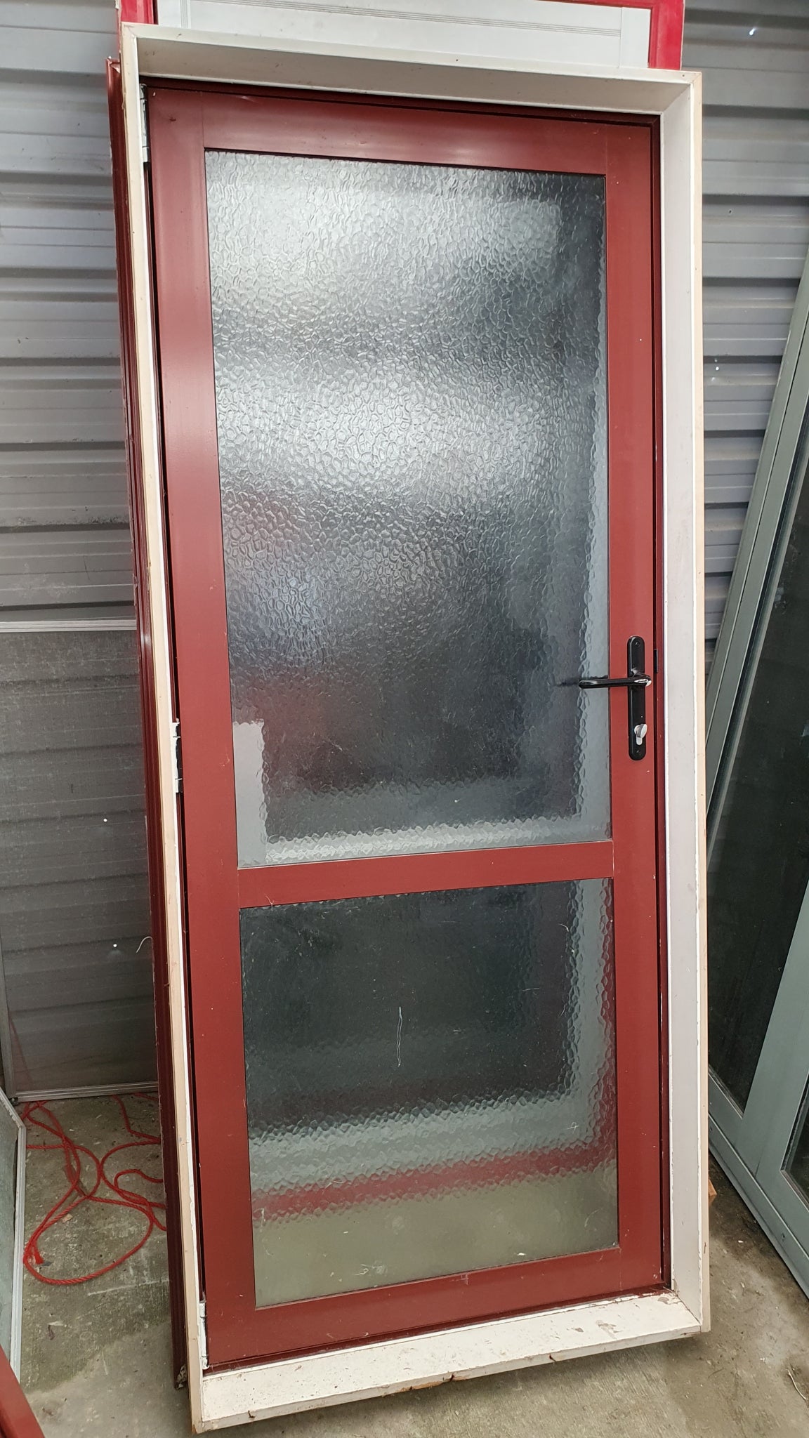 Exterior Ali door, gd cond 2020 H x 860 W #SDM8