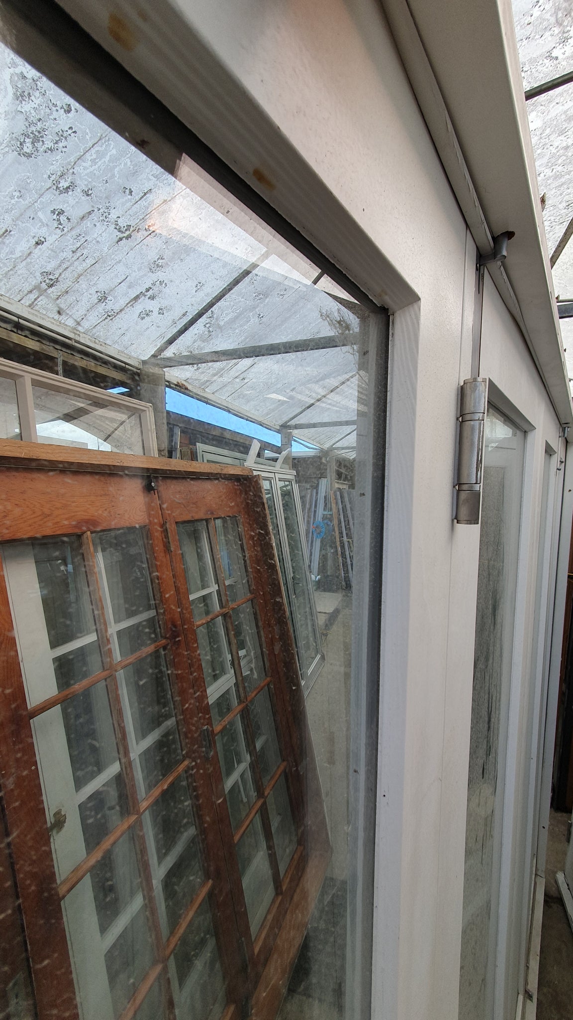 Double Glazed Cedar Bifold Door 2225 H x 2590 W #BDE2 Stainless Steel Hinges