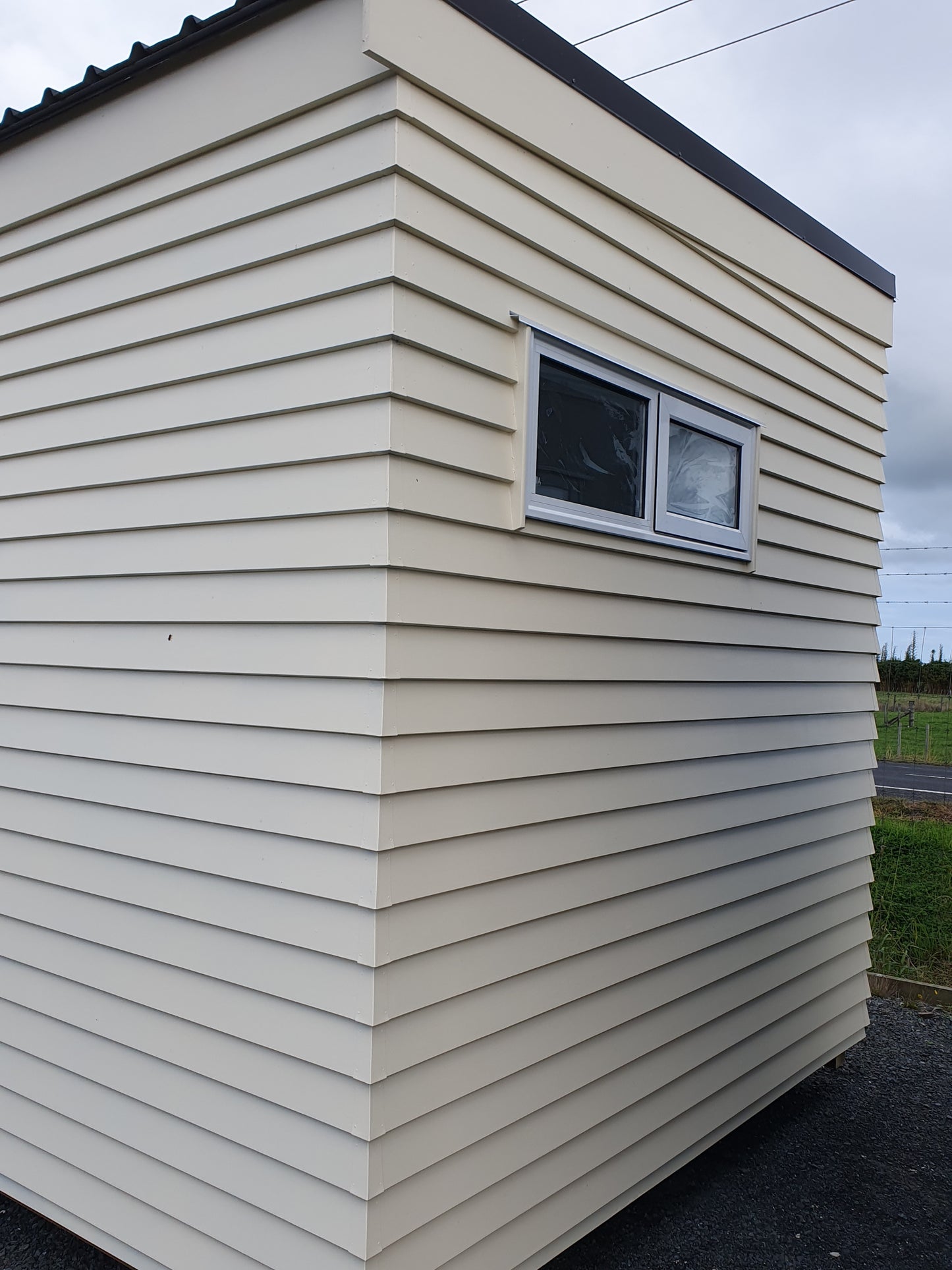 Ready now! NEW Weatherboard Portable building 6 x 3 m Double Glazed Joinery