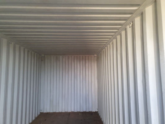 Very Tidy 20ft Shipping Container with lock box