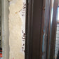 Bronze door with opening window sidelight 2m H x 1320 W