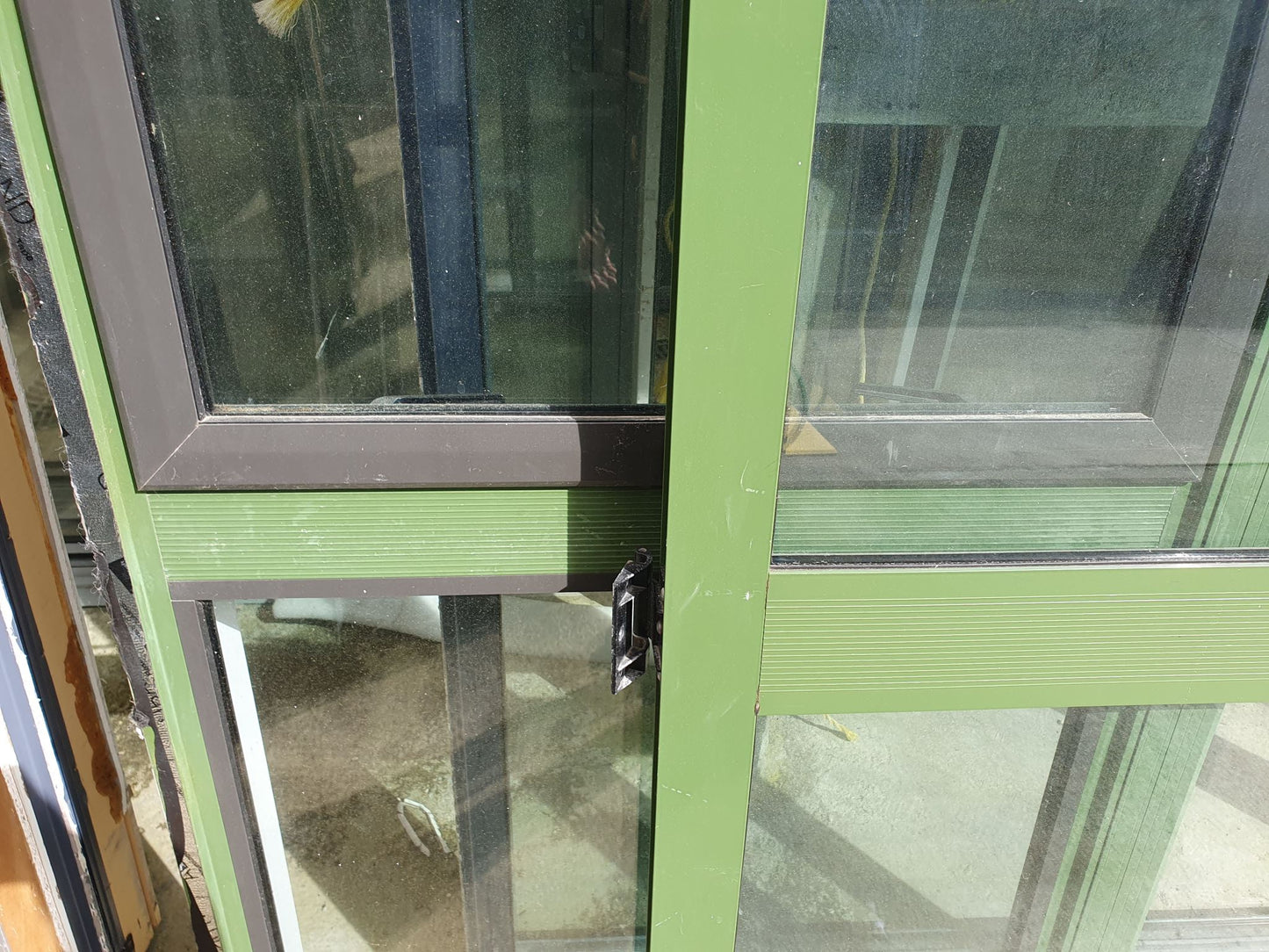 Double Glazed French doors 2m H x 3.2 W with opening windows #RDG