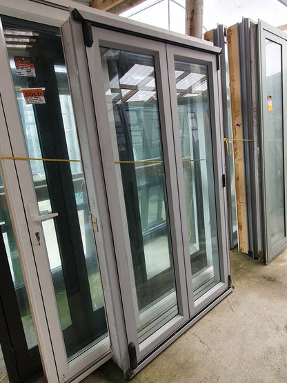 Grey Bifold Door 2m H x 1.2 W