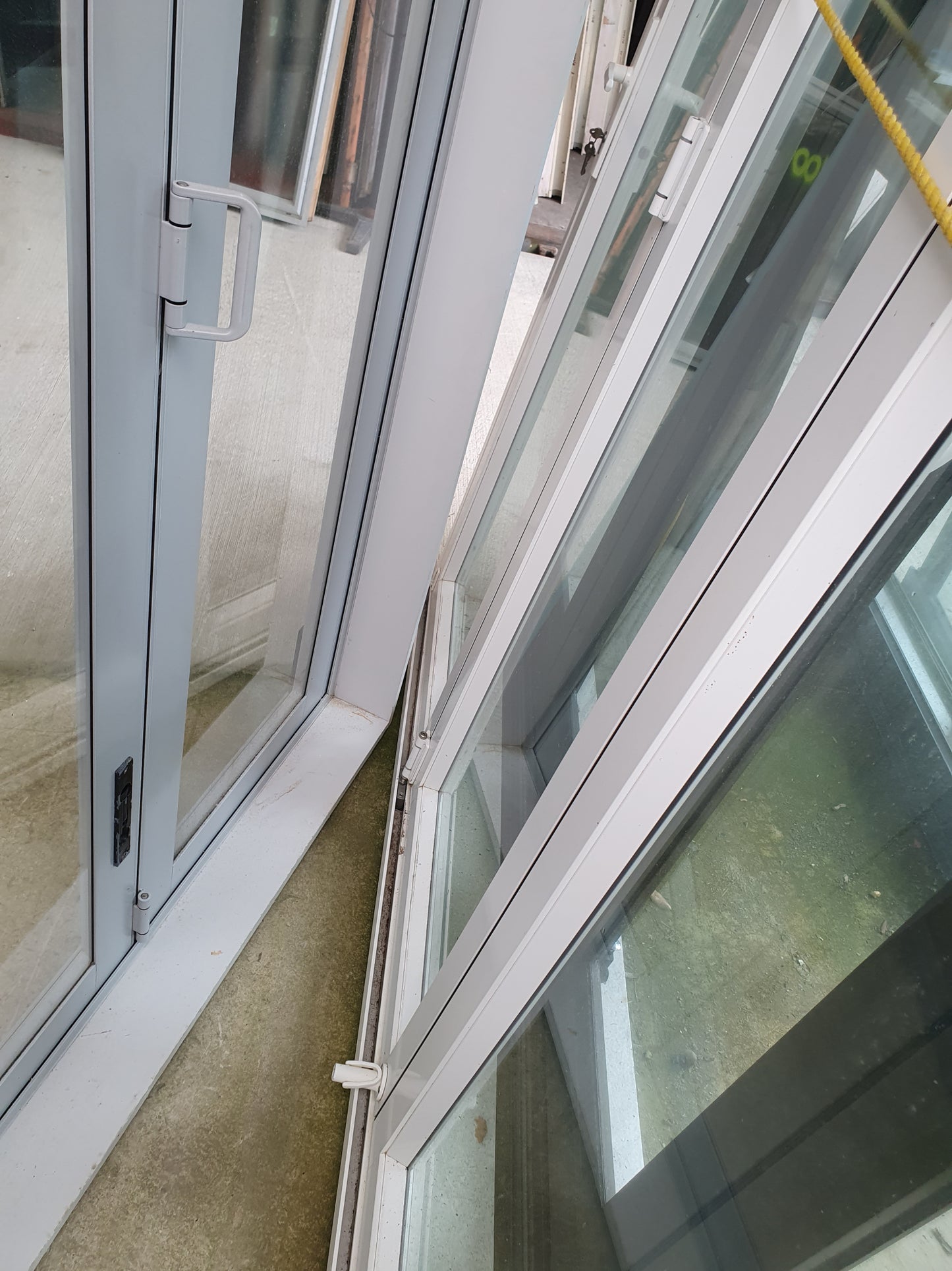 Grey Bifold Door 2m H x 1.2 W