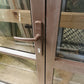 Modern Door with sidelight (opens outwards) 2160 H x 1520