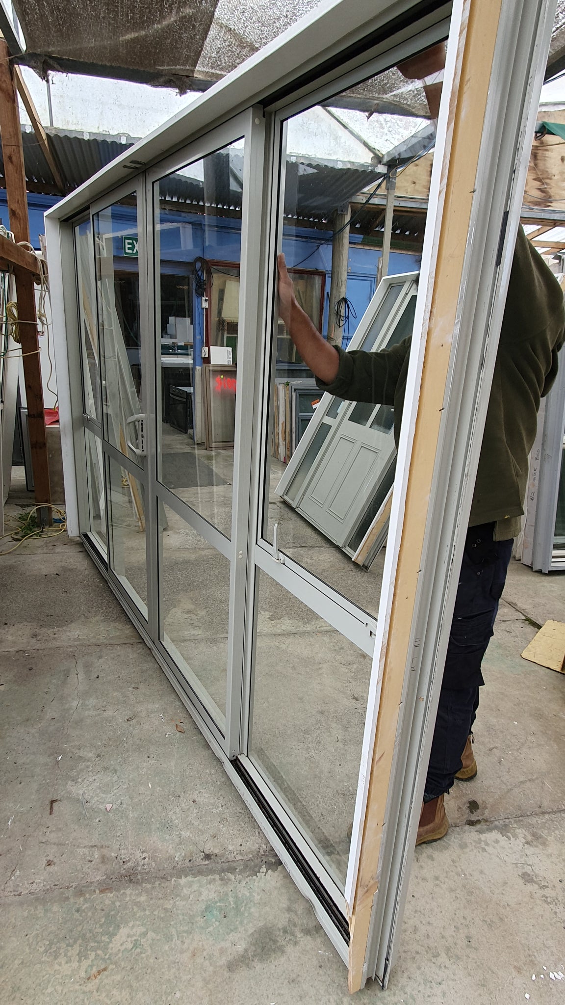 Stacker sliders, French doors Bifold, windows Exc Cond. Sell individually