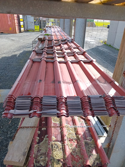 290 lineal metres of coloursteel 0.55gauge, Good cond