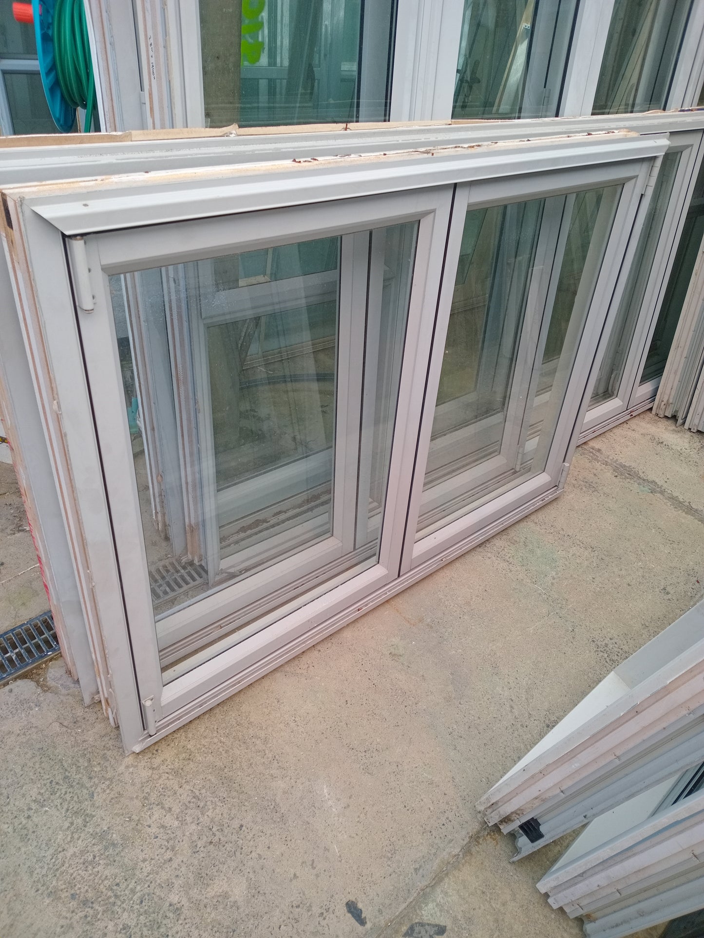 Bifolding windows, awning windows & matching doors will sell individually