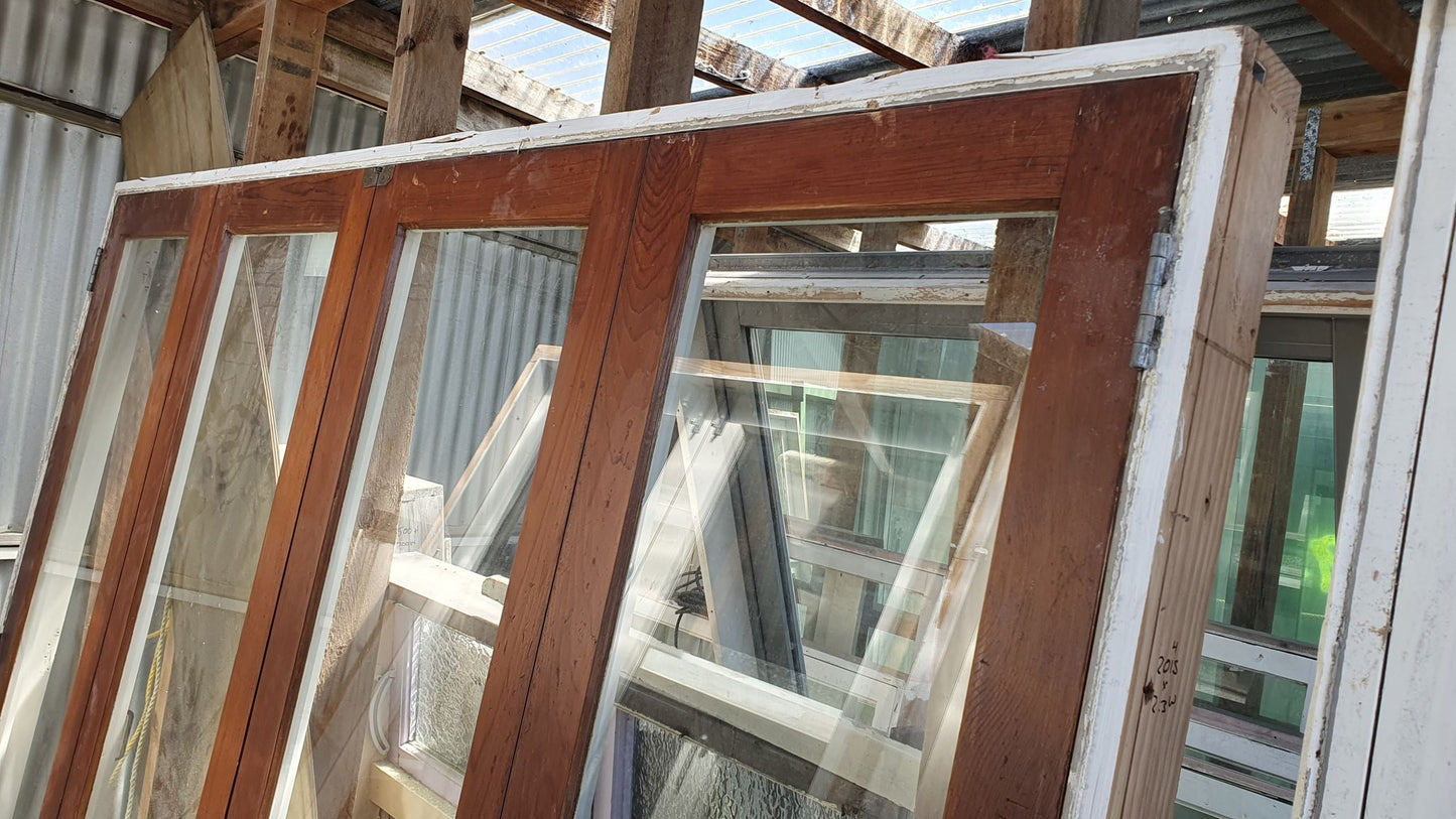 Cedar Bifolding doors 2020 H x 2300 W