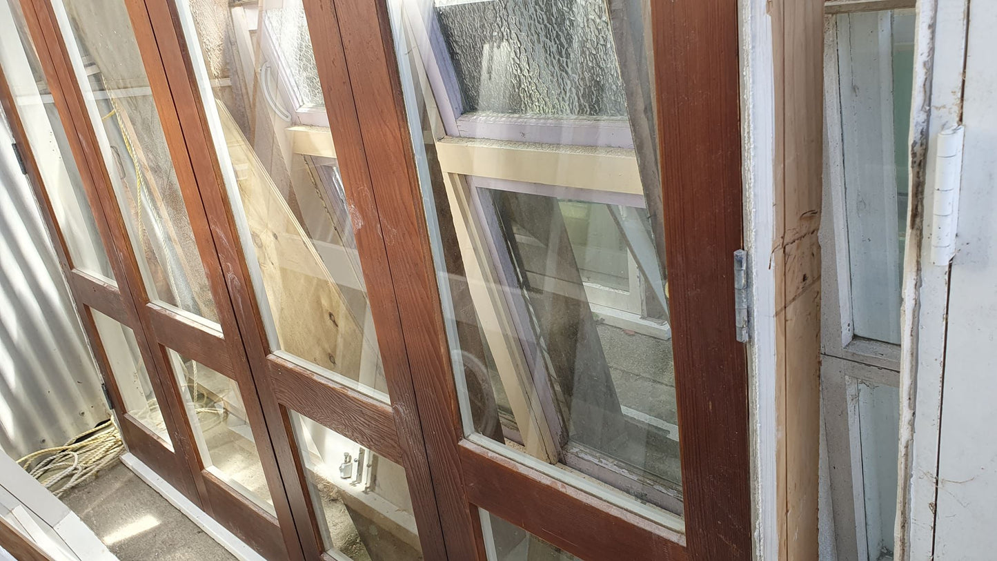 Cedar Bifolding doors 2020 H x 2300 W