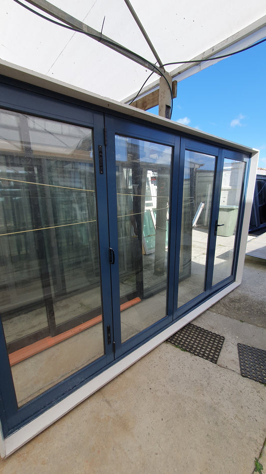 Bifold door with outside access door 1980 H x 3200 W