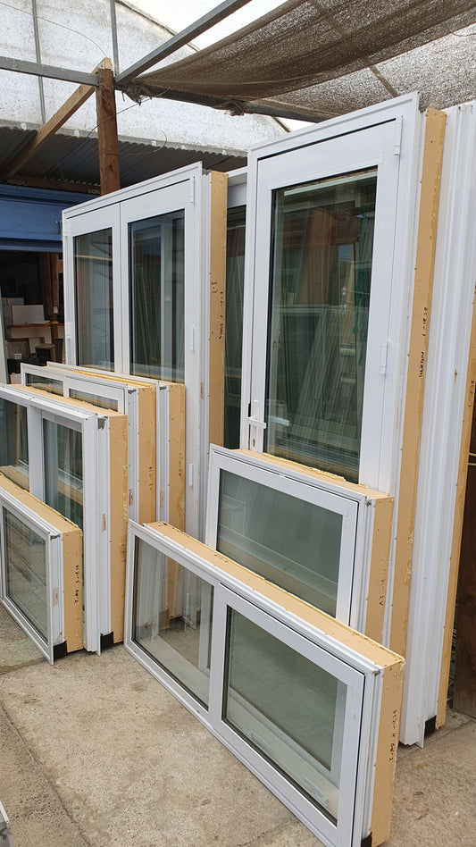 JOB LOT OF NEAR NEW DOUBLE GLAZED JOINERY