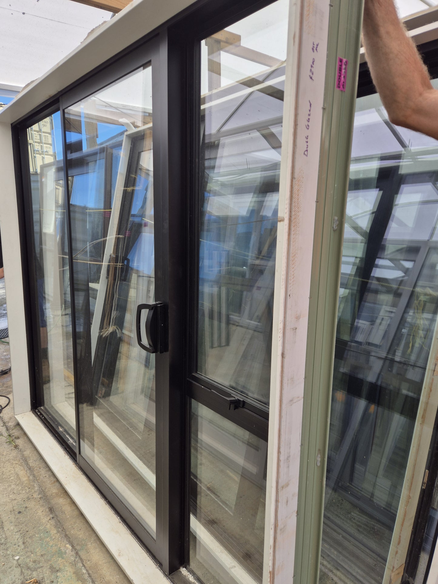 Double Glazed Ranchslider 2 H x 2.4 W