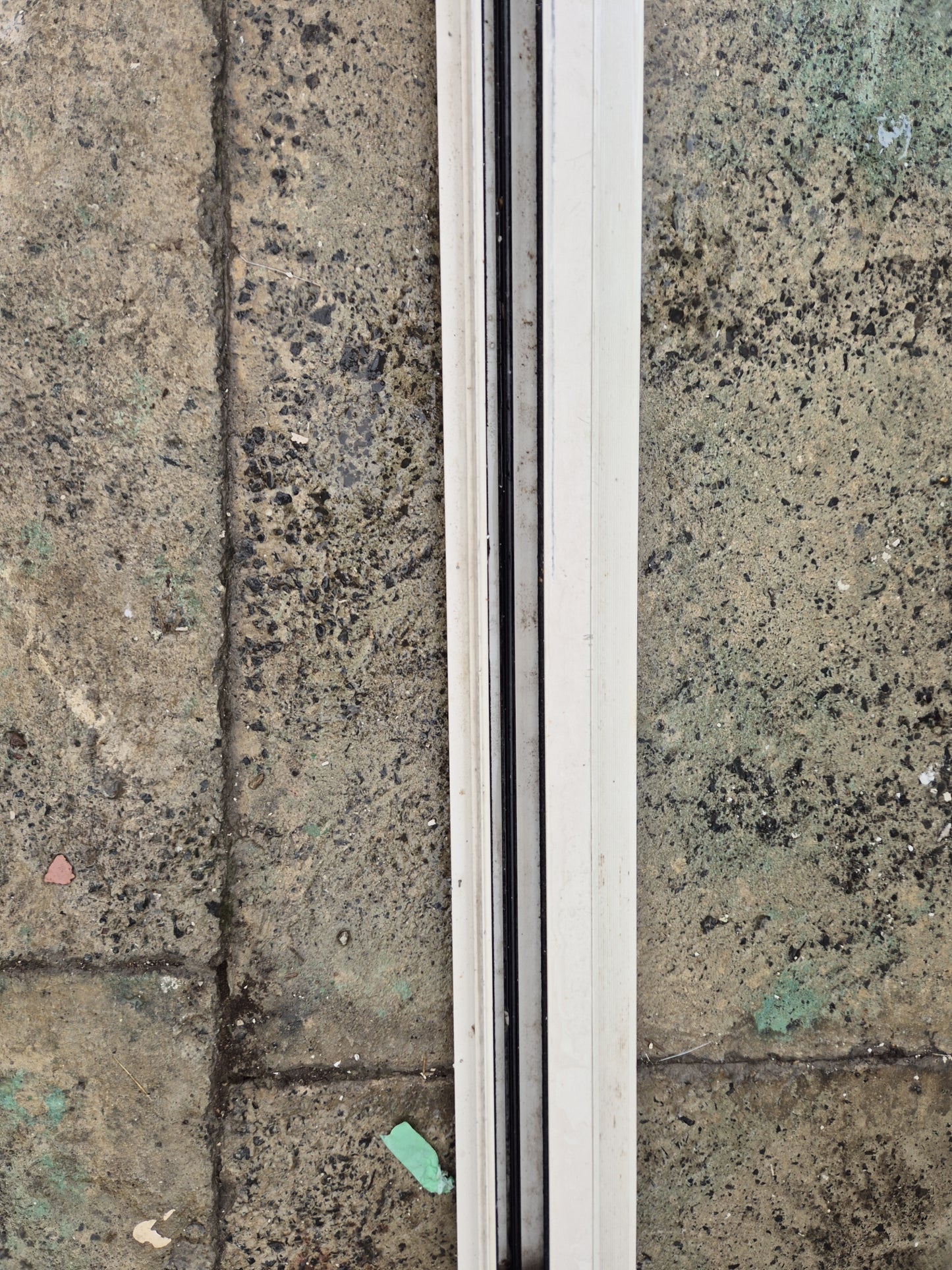 Off White Bi-parting Sliding doors 2 H x 2.4 W  (2 available)