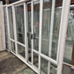 Off White Bi-parting Sliding doors 2 H x 2.4 W  (2 available)