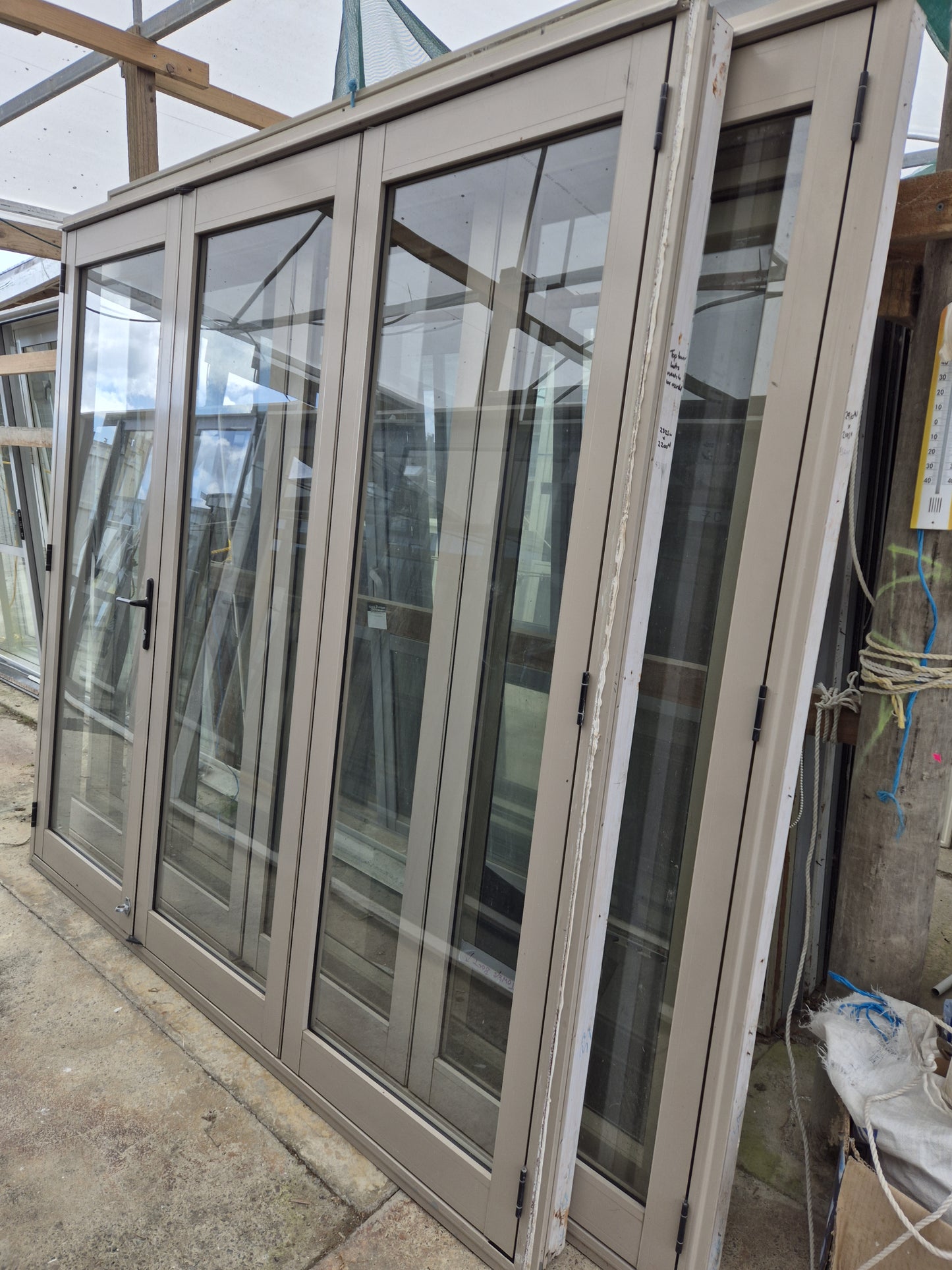 Bifolding Door with outside access 2200 H x 2330 W see matching set