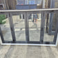 New Denim Blue Bifolding window, in  good condition 1.2m H x 2 W