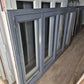 New Denim Blue Bifolding window, in  good condition 1.2m H x 2 W