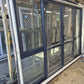 Biparting Sliding Door with windows 2 H x 3 W #2004 see matching joinery