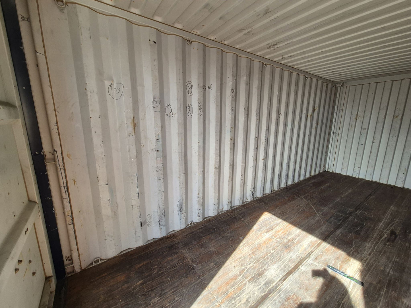 B Grade 20ft B Grade Blue Shipping Container