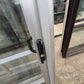 Full Pane Safety Glass Silver Ranchslider 2070 H x 1880 W #RS0003