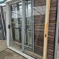Full Pane Safety Glass Silver Ranchslider 2070 H x 1880 W #RS0003