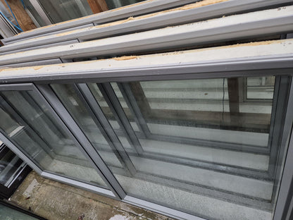 House Lot of Grey Aluminium Joinery: 1 x Ranchslider, 1 x Door & 8x windows