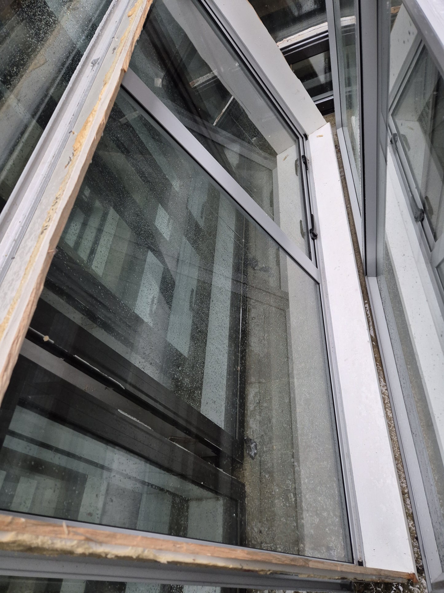 House Lot of Grey Aluminium Joinery: 1 x Ranchslider, 1 x Door & 8x windows