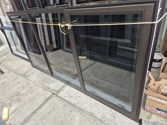 Double Glazed Bronze window 1.2 H x 2.4 W double opening W1938