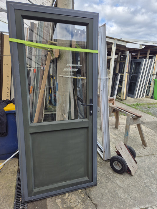 Aluminium door Opens inwards 2050 H x 890 W  #PA1943