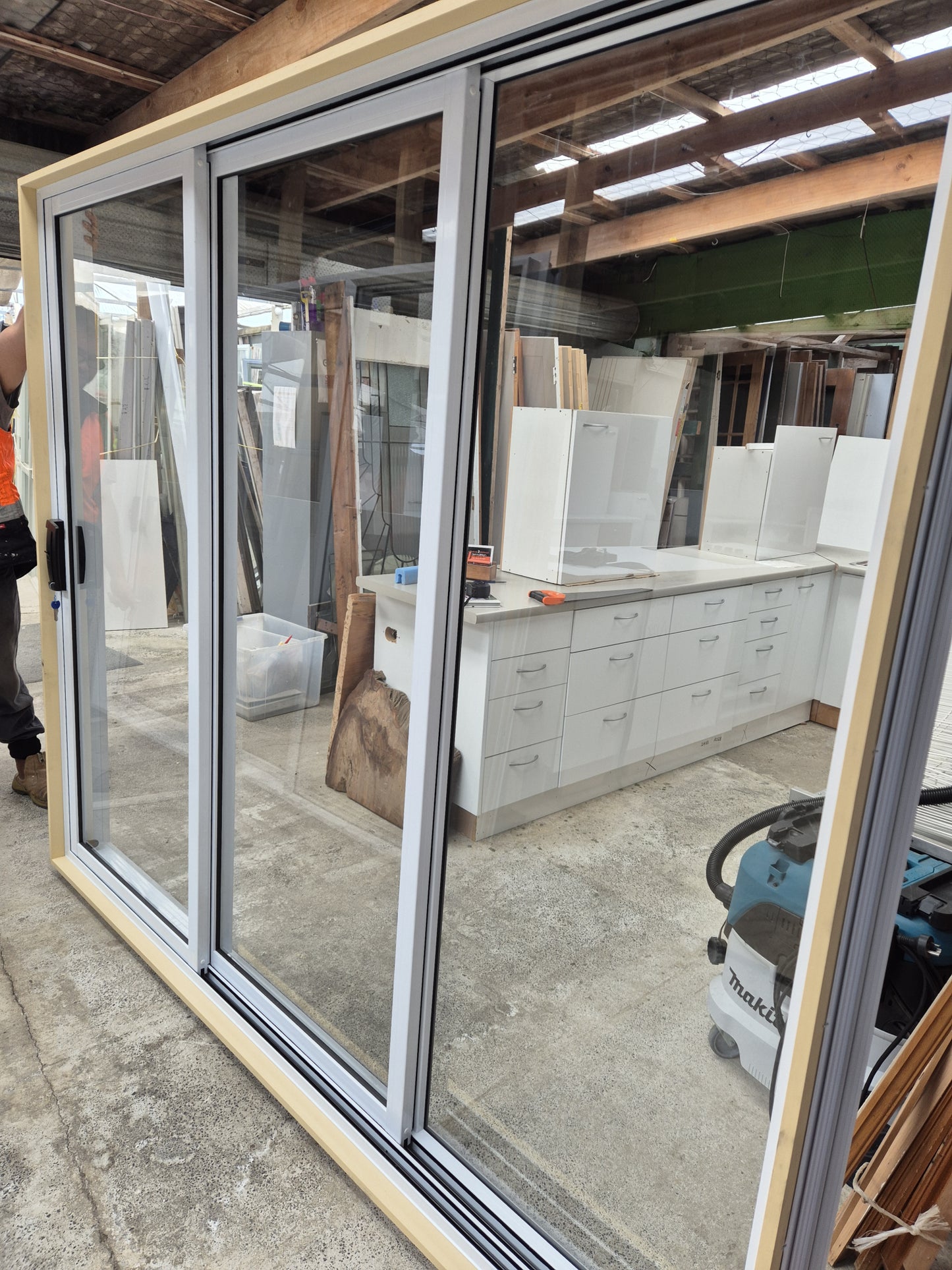 BRAND NEW DOUBLE GLAZED Stacker Sliding Door 2 H x 2.7 W #1949 (4 available)