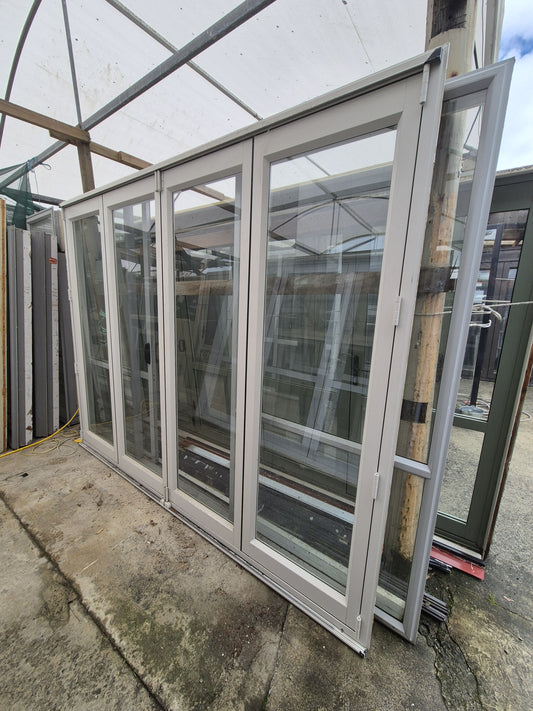 Bifolding doors 2200 H x 2830 W In good condition #1989