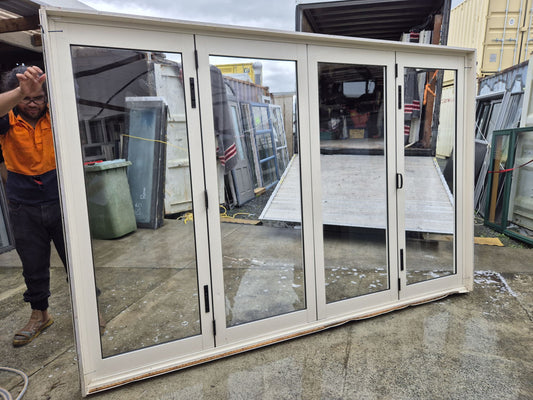 Cream Bifold Door 2 H x 3 W #1954