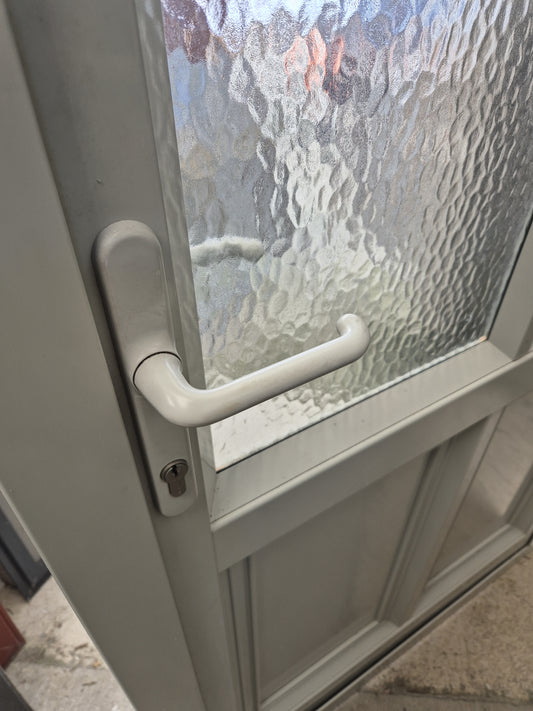 Entrance door 2110 H x 920 W #1997 see matching joinery