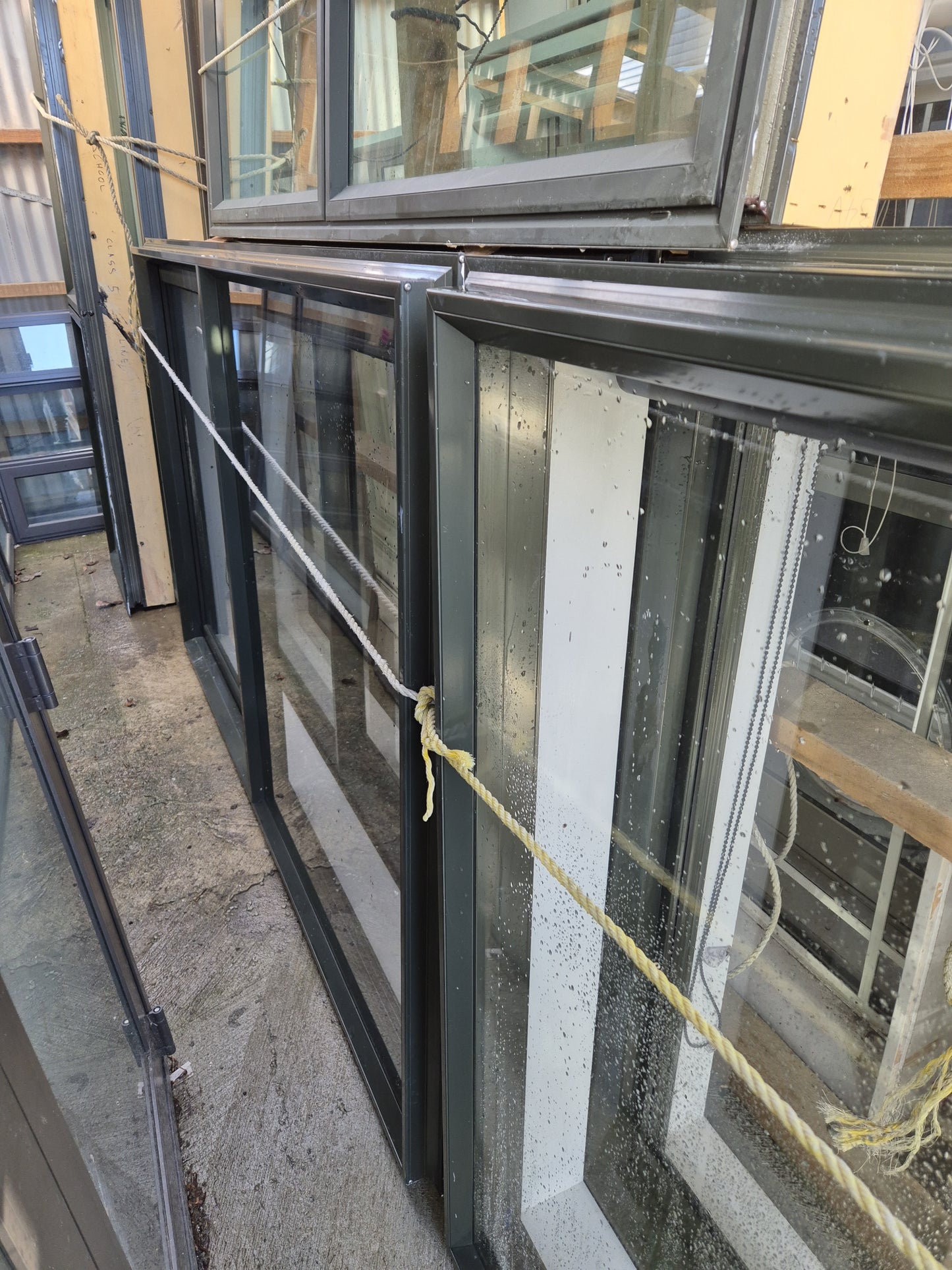 Karaka Green Sliding window 1.2 H x 2 W (3 available)