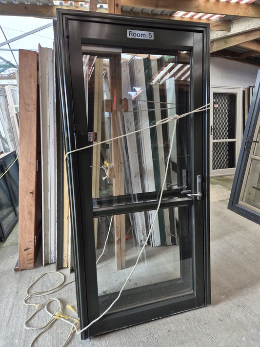 Wide Karaka Green Door, opens outwards 2100 H x 970 W