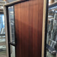 Lovely Cedar Entrance Door with sidelight 2m H x 1.25 W #2033