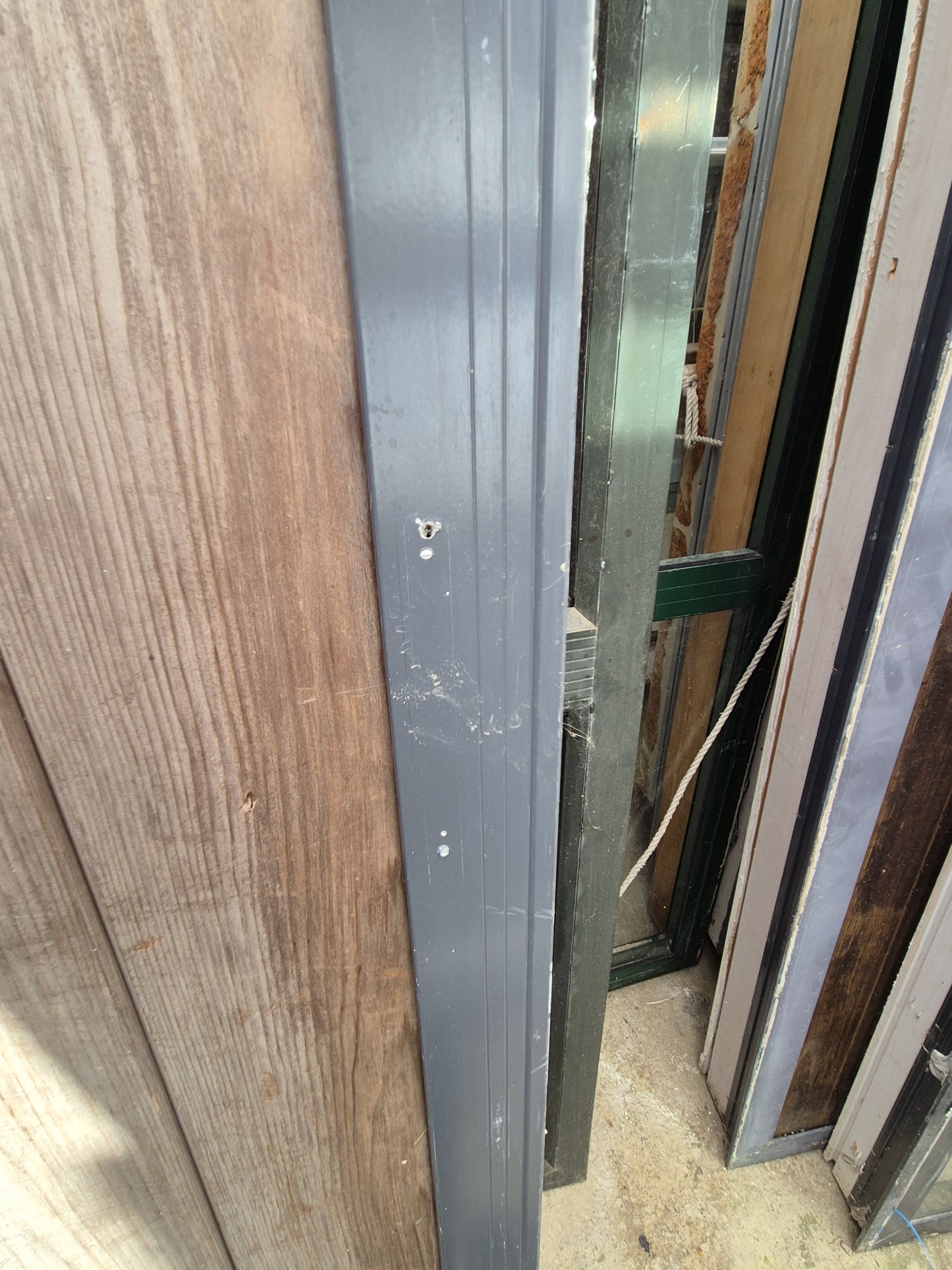 Cedar Entrance door with sidelight 2 H x 1270 W #2034